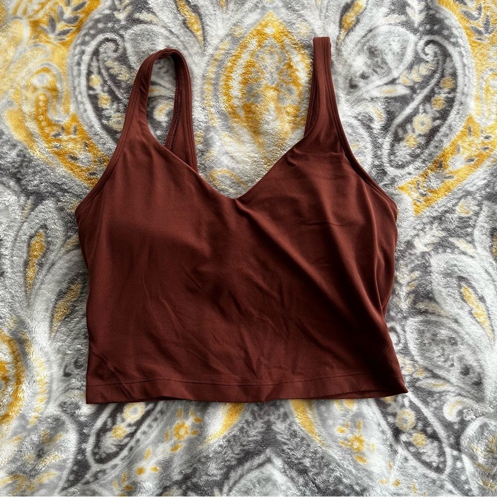 Lululemon align tank size 6 ancient copper